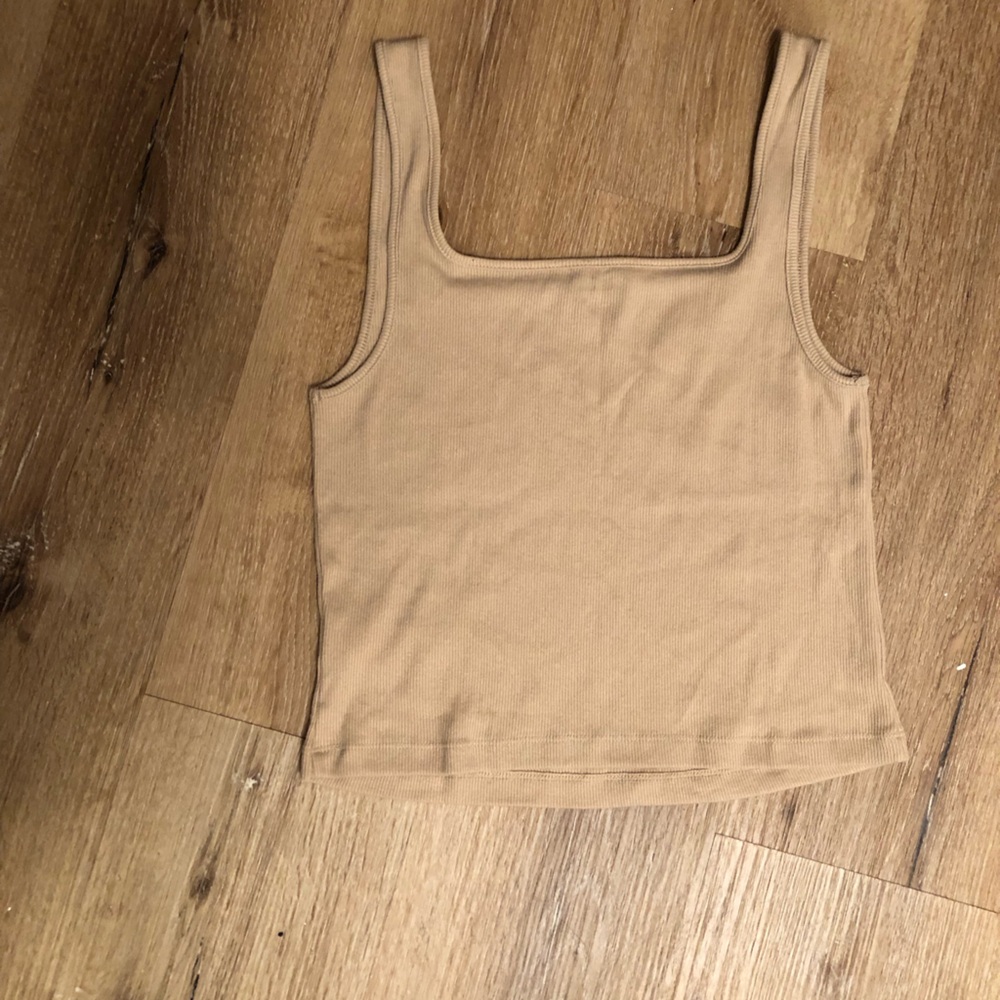 New Without Tag Tan Old Navy Crop Top